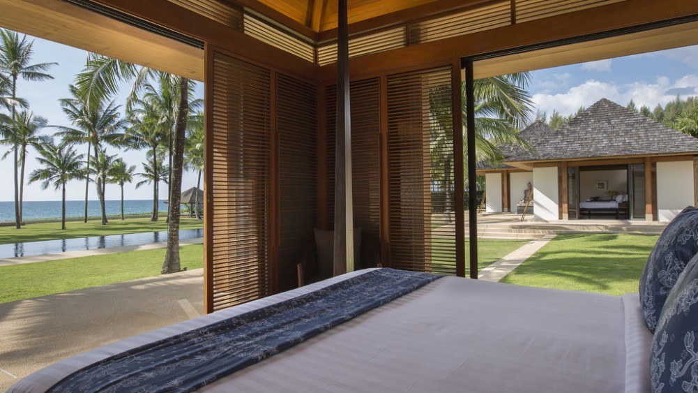 Jivana Beach Villas - Villa Shanti - Wonderful ocean view from the bedroom